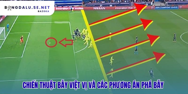 Luật việt vị là gì? giải thích dễ hiểu bằng ví dụ qua bẫy chiến thuật