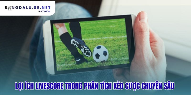 Dữ liệu livescore chi tiết giúp phân tích diễn biến trận đấu